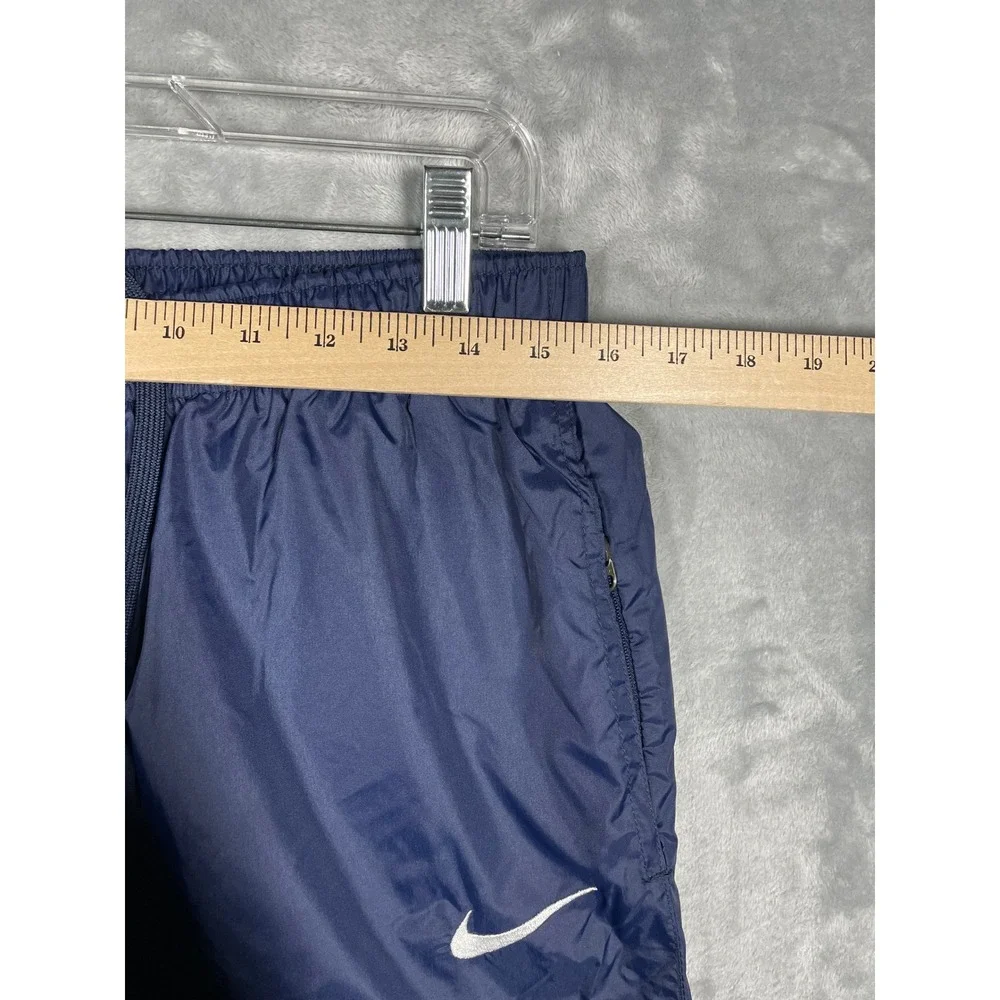 Nike Villanova Rowing Mens Medium Navy Blue Windbreaker Track Pants Vintage